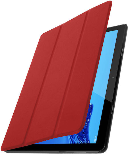 Avizar Flip Cover Κόκκινη (HUAWEI MEDIAPAD T5 10)