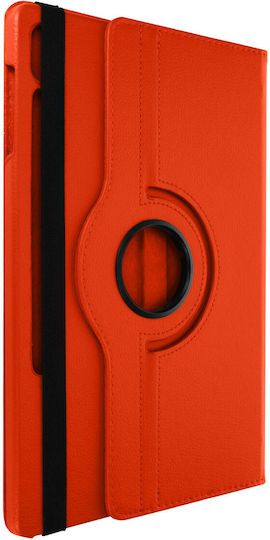 Avizar Flip Cover Περιστρεφόμενη Κόκκινη (Samsung Galaxy Tab S7 FE)