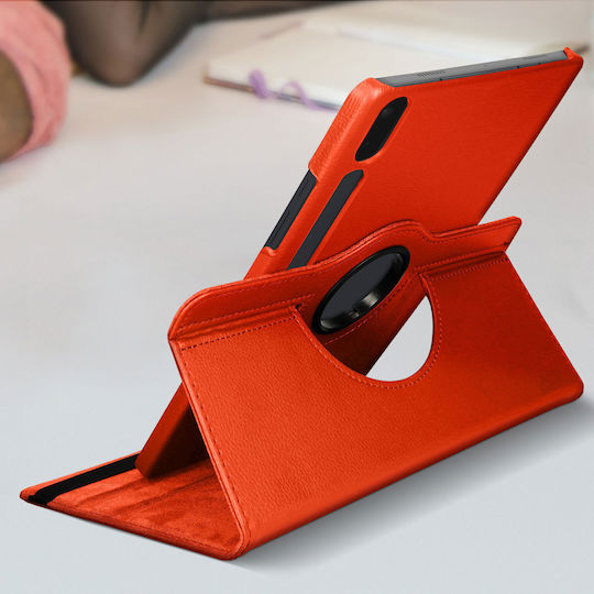 Avizar Flip Cover Περιστρεφόμενη Κόκκινη (Samsung Galaxy Tab S7 FE)