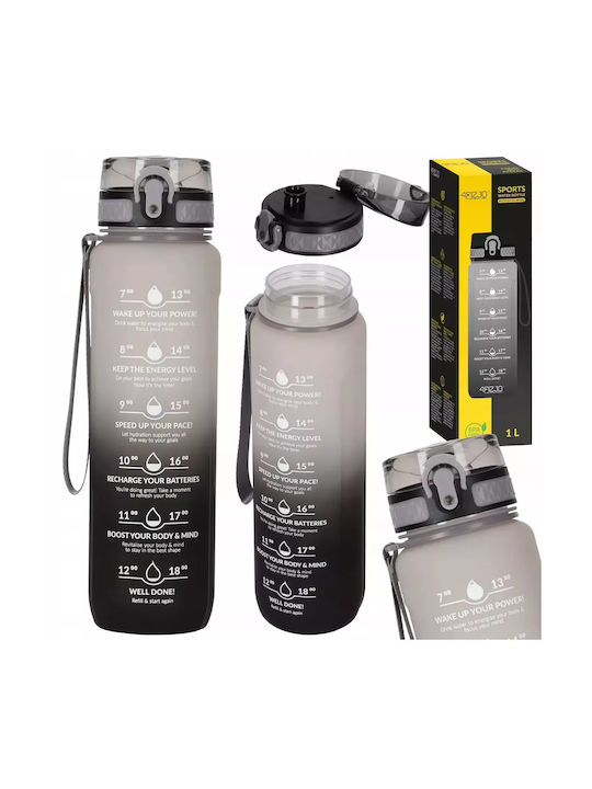 4FIZJO Cycling Water Bottle 1000ml Black