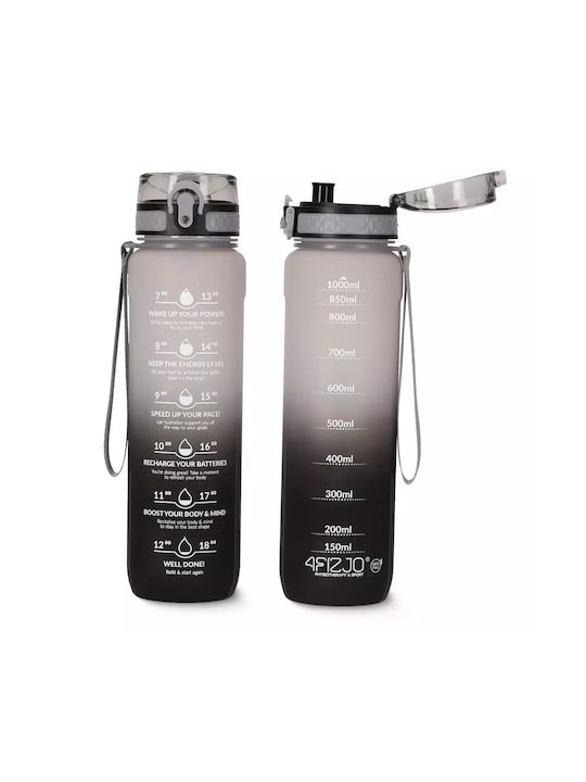 4FIZJO Cycling Water Bottle 1000ml Black