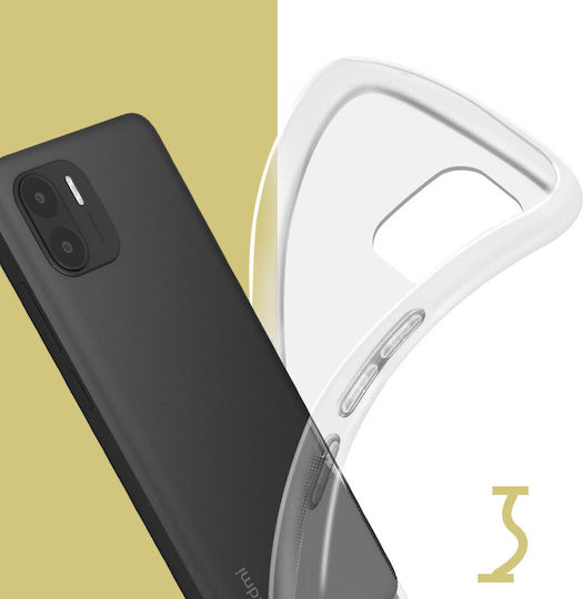 Avizar Umschlag Rückseite Transparent (Redmi A1)