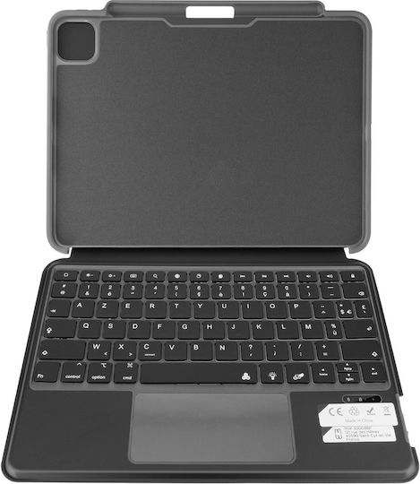 MW Flip Cover mit Tastatur Schwarz für iPad Pro 11 (2022/2021)