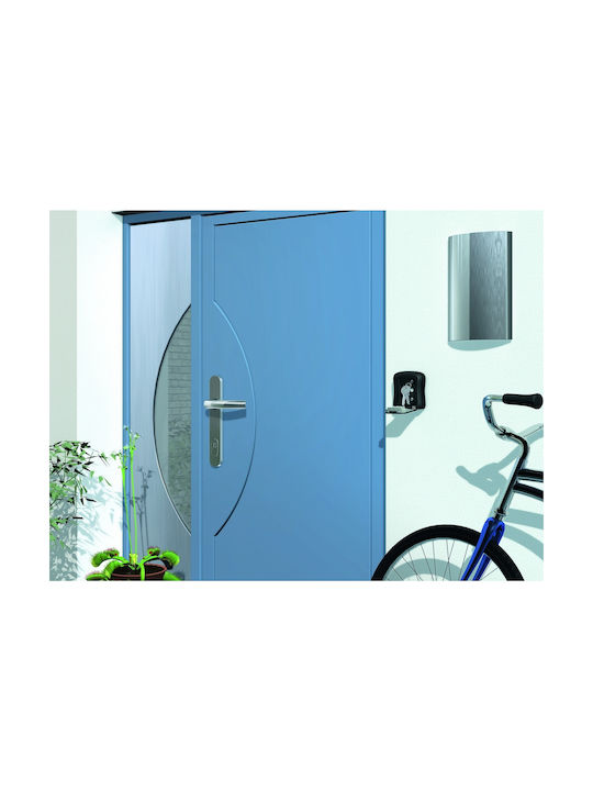 Basi SSZ 200 Wall-mounted Combination Key Holder Metallic with Combination Dial 9.6x4x11cm
