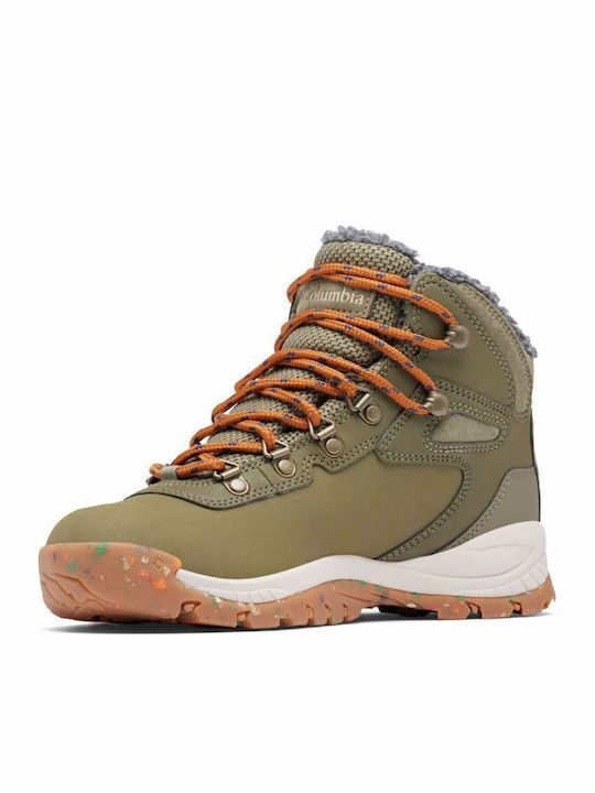 Columbia Newton Ridge II Omni-Heat Women's Hiking Waterproof Gray Boots