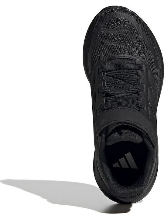 Runfalcon 5 EL C Αθλητικά Παιδικά Παπούτσια Running με Σκρατς Μαύρα