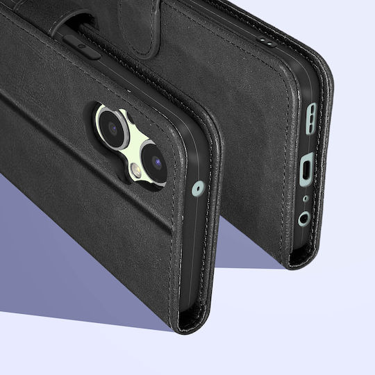 Folio Oppo Reno 8 Lite 5g Wallet Cover Video Stand Feature Black