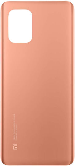 Clappio Καπάκι Μπαταρίας Ροζ Χρυσό για Xiaomi Mi 10 Lite