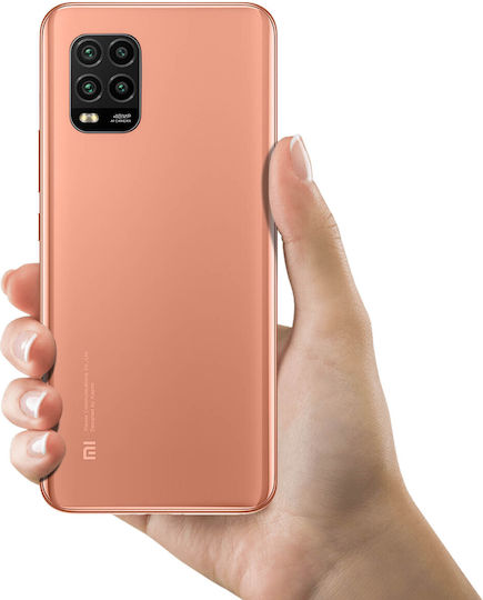 Clappio Καπάκι Μπαταρίας Ροζ Χρυσό για Xiaomi Mi 10 Lite