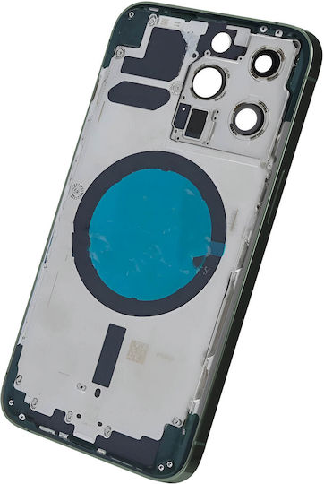 Clappio Batterieabdeckung Grün für iPhone 13 Pro Max