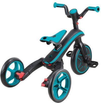 Globber Explorer Trike Πτυσσόμενο & Μετατρεπόμενο 4 σε 1 για 2-5 Ετών Μπλε