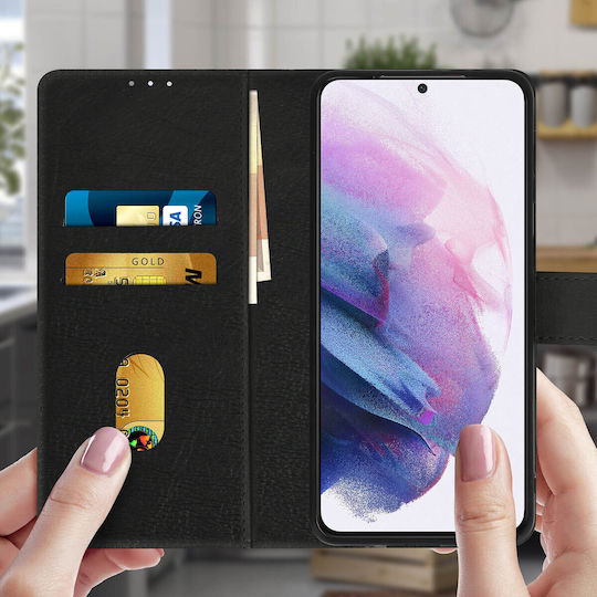 Avizar Capac Baterie Negru pentru Samsung Galaxy S21