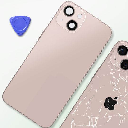 Clappio Batterieabdeckung Rosa für iPhone 13