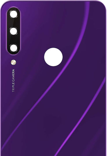 Clappio Καπάκι Μπαταρίας Μωβ για Huawei Y6p