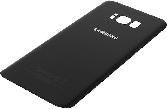 Clappio Batterieabdeckung Schwarz für Samsung Galaxy S8 Plus
