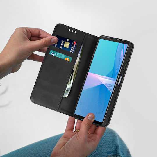 Carcasă Sony Xperia 10 III Suport Video Magnetic Negru