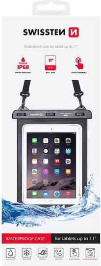 Swissten Waterproof Case Hand Strap Transparent