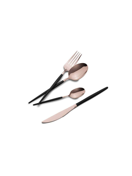 Berlinger Haus Cutlery Set Stainless Rose Gold 24pcs