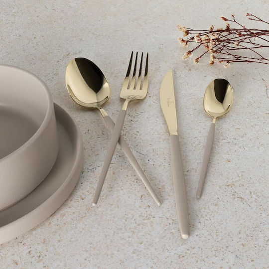 Berlinger Haus Set de Tacâmuri Inoxidabil Auriu 24buc