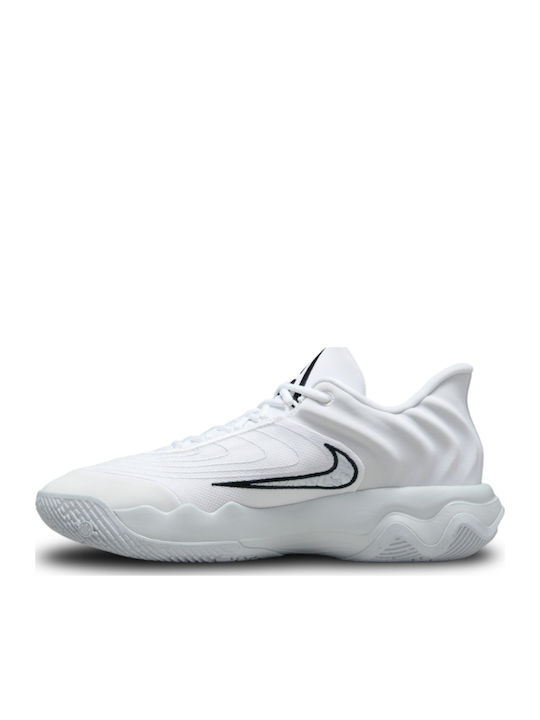 Giannis Immortality 4 Low Basketball Shoes White / Pure Platinum / Black