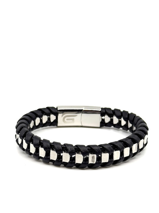 Legend Accessories Ανδρικό Βραχιόλι από Δέρμα