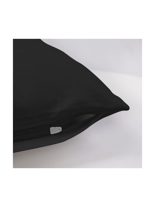 Darymex Μαξιλαροθήκη Black 70x80εκ.