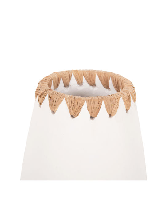 HomeMarkt Σετ Διακοσμητικα Βάζα Πήλινα Λευκά Φ17cm 3τμχ