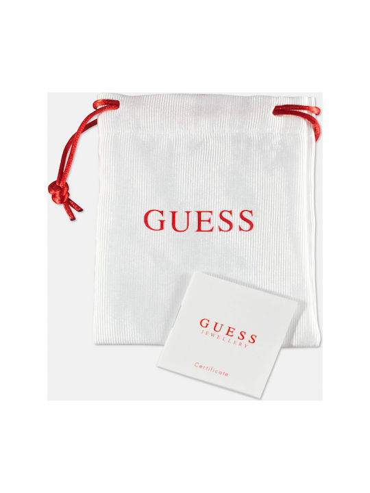 Guess Mon Amour Colier cu design Inima din Oțel cu Zirconiu