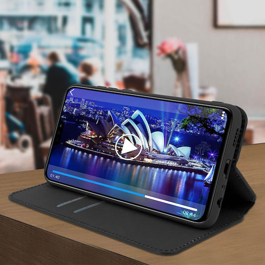 Slim Classic Edition Stand Case Card Slot Honor 8x – Black
