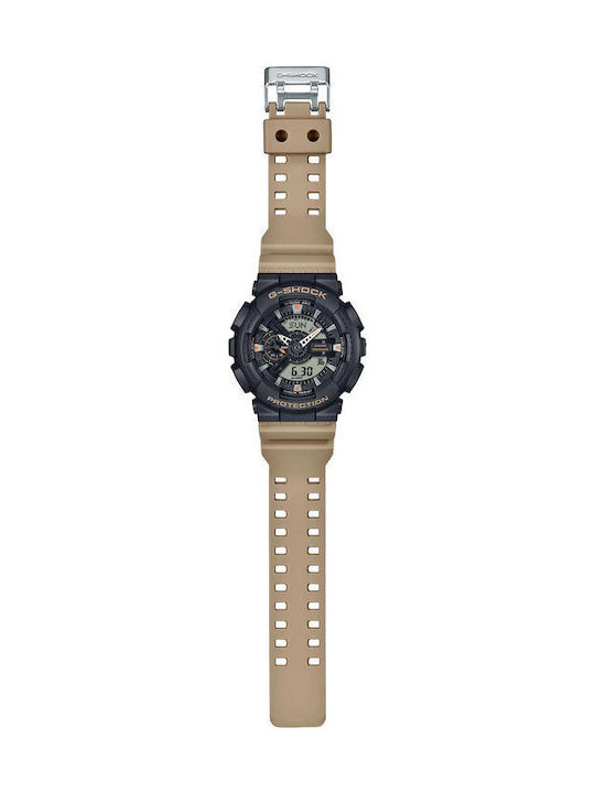 Casio G-shock Ρολόι Μπαταρίας με Καουτσούκ Λουράκι