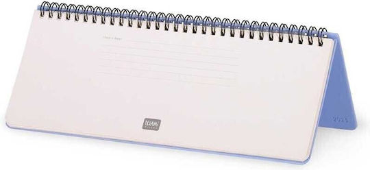 Spiral Weekly Planner Diary 2025 Legami 13 Months Cornflower Ag2512094