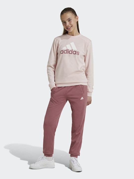 Παιδικό Σετ Φόρμας Ροζ 2τμχ Essentials Big Logo French