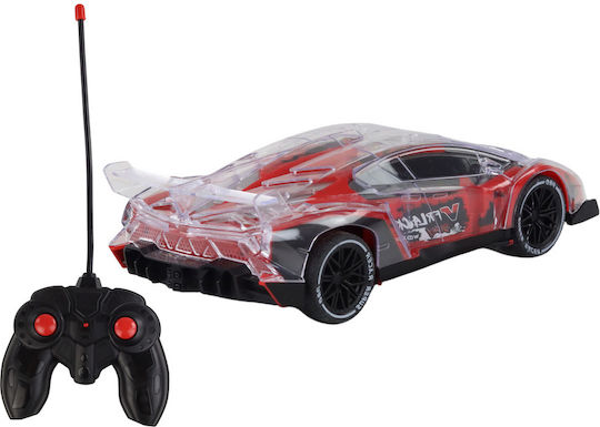 Remote Controlled Rc Sports Car 1:16 Scale Red Lights