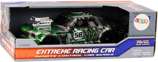 Rc Remote Control Car 1:16 Drift Rubber Wheels Green