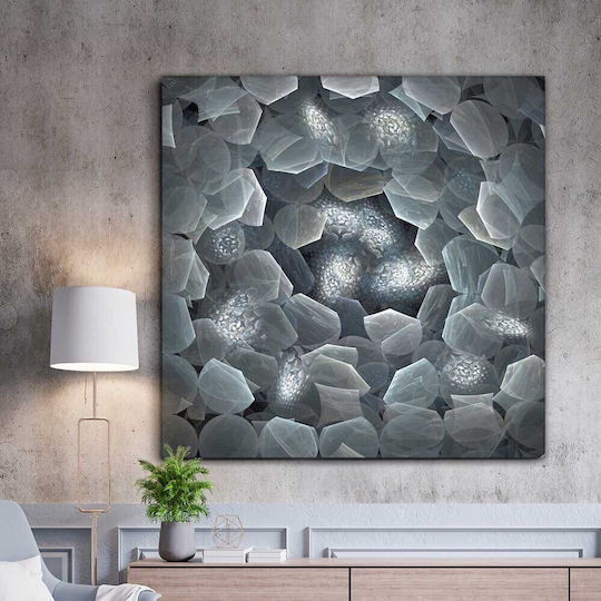 Polaris Стъклен Таблица 120x120 см