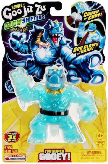 Giochi Preziosi Miniature Toy Glow Shifters Hero Goo Jit Zu Tyro for 4+ Years Old