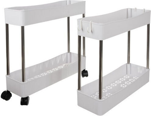 Ruhhy Rafturi De Baie Metalice 91.5x37x12cm Gri
