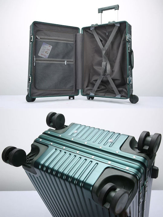 Βαλίτσα Trolley Case Καμπίνας Bopai 833-853201/50 Cm Πράσινο