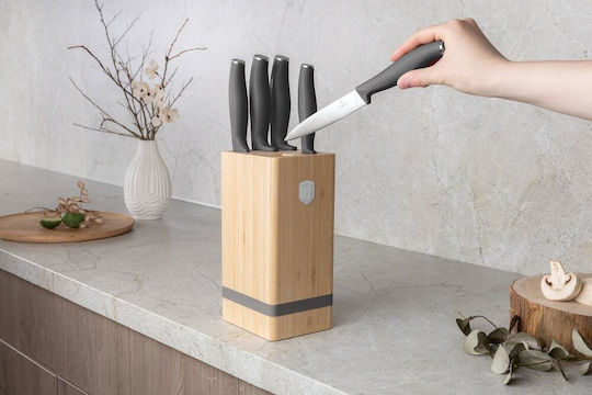 Berlinger Haus Collection Set Knives with Base Made of Stainless Steel 5 Pieces