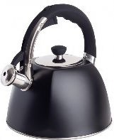 Berretti Teapot Stainless Steel Black 3000ml