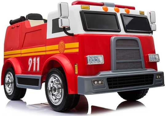 Fire Truck Red Electric Ride On Car