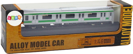Collectible Model Train Wagon 1:48 Metal Silver