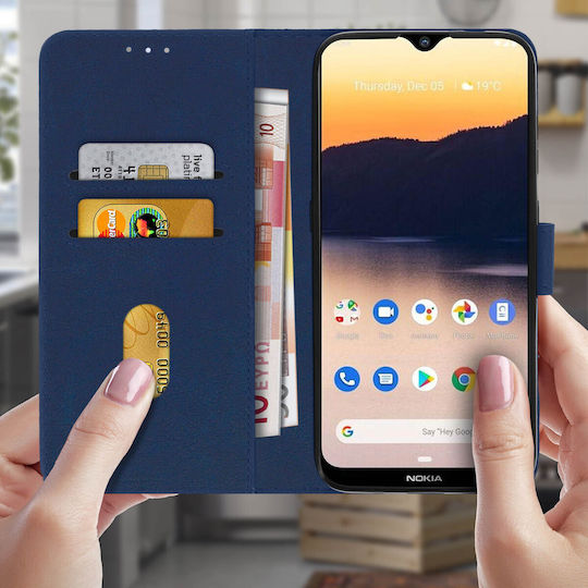 Case Nokia 2.3 Card-holder Cover Video Stand Feature Navy
