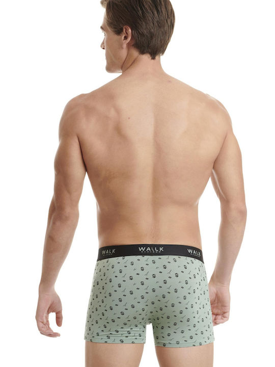 Walk Bamboo Herren Boxershorts multicolour 1Packung