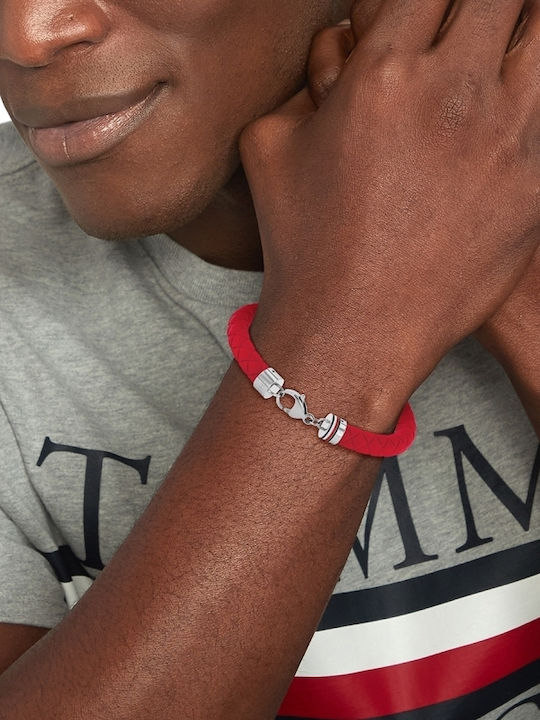 Tommy Hilfiger Мъжка Гривна от Кожа 19см