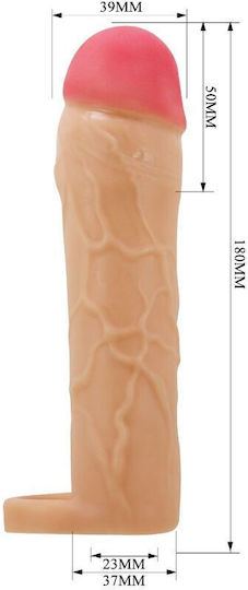 Pretty Love Chane Προέκταση Πέους Flesh 5.08cm