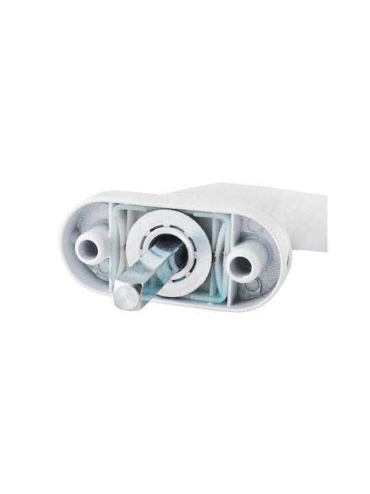 Malatec Window Handles White 13mm (Hole Centers 20mm)