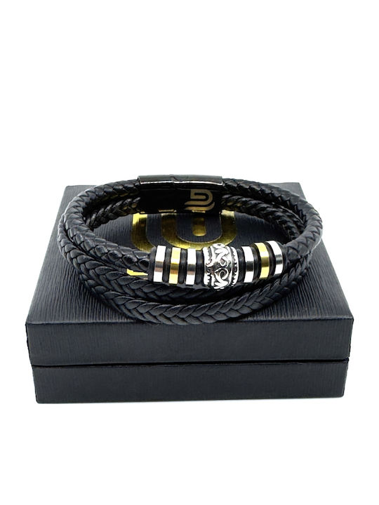 Legend Accessories Ανδρικό Βραχιόλι από Δέρμα