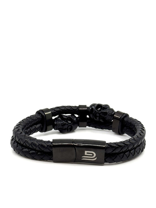 Legend Accessories Herren Armband aus Leder