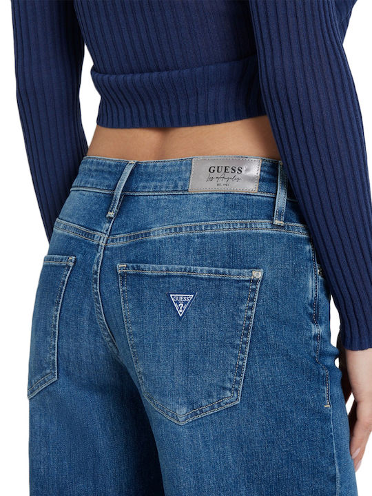 Low Rise Women's Jean Pants in Palazzo Fit
